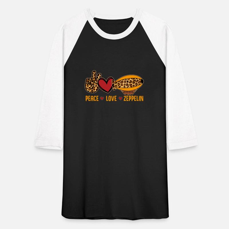 Dirigible Zepelin Love Peace Airship Blimp