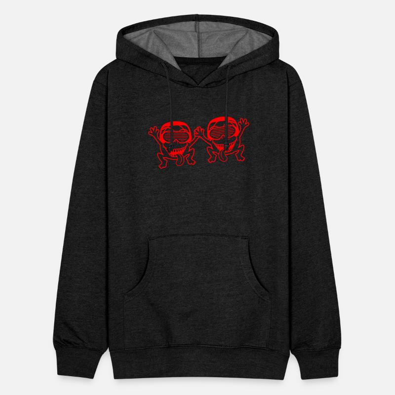 DJ Team 2 Happy Monsters Jumping Crew Music Party