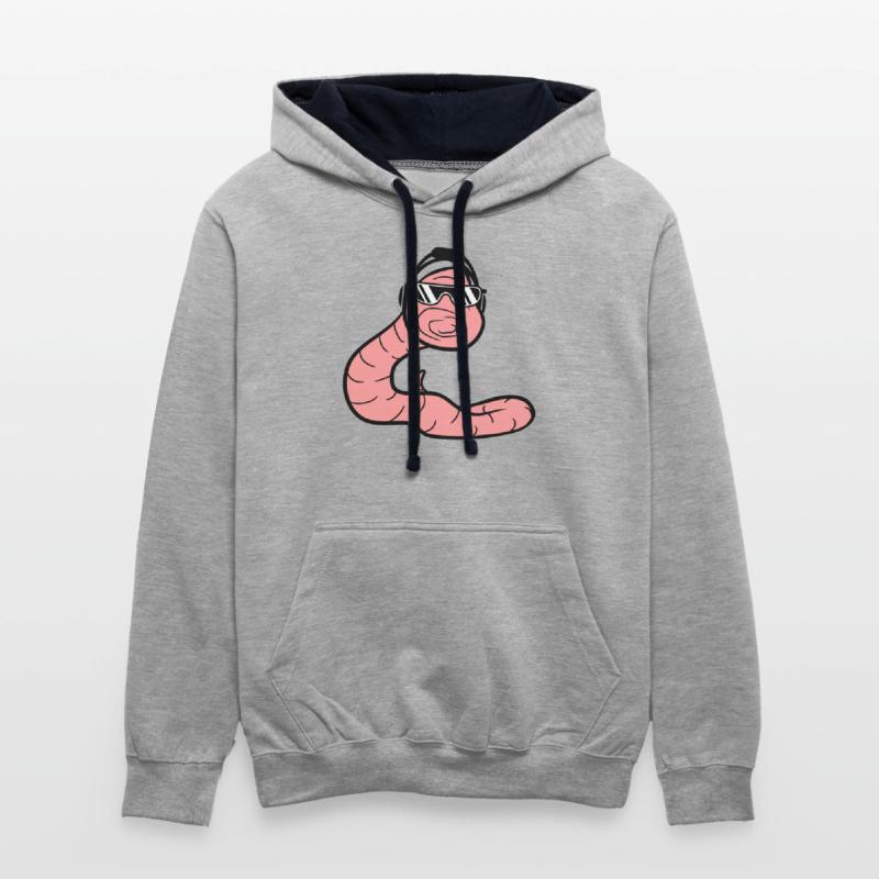 DJ Worm Party Animal Club Music Caterpillar Snake