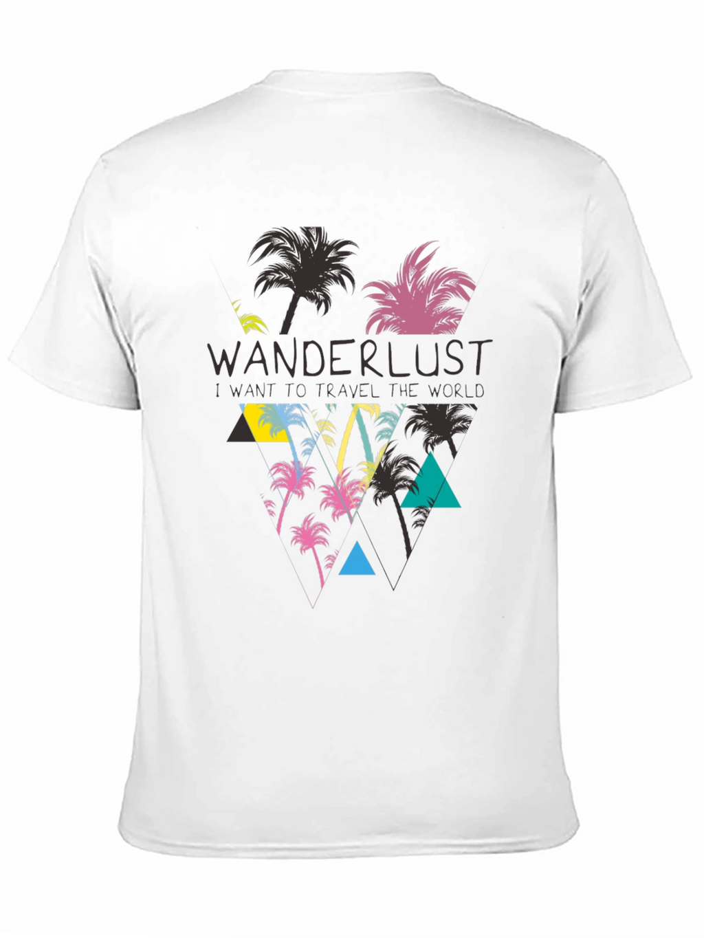 Wanderlust Palm Tree Graphic T-Shirt