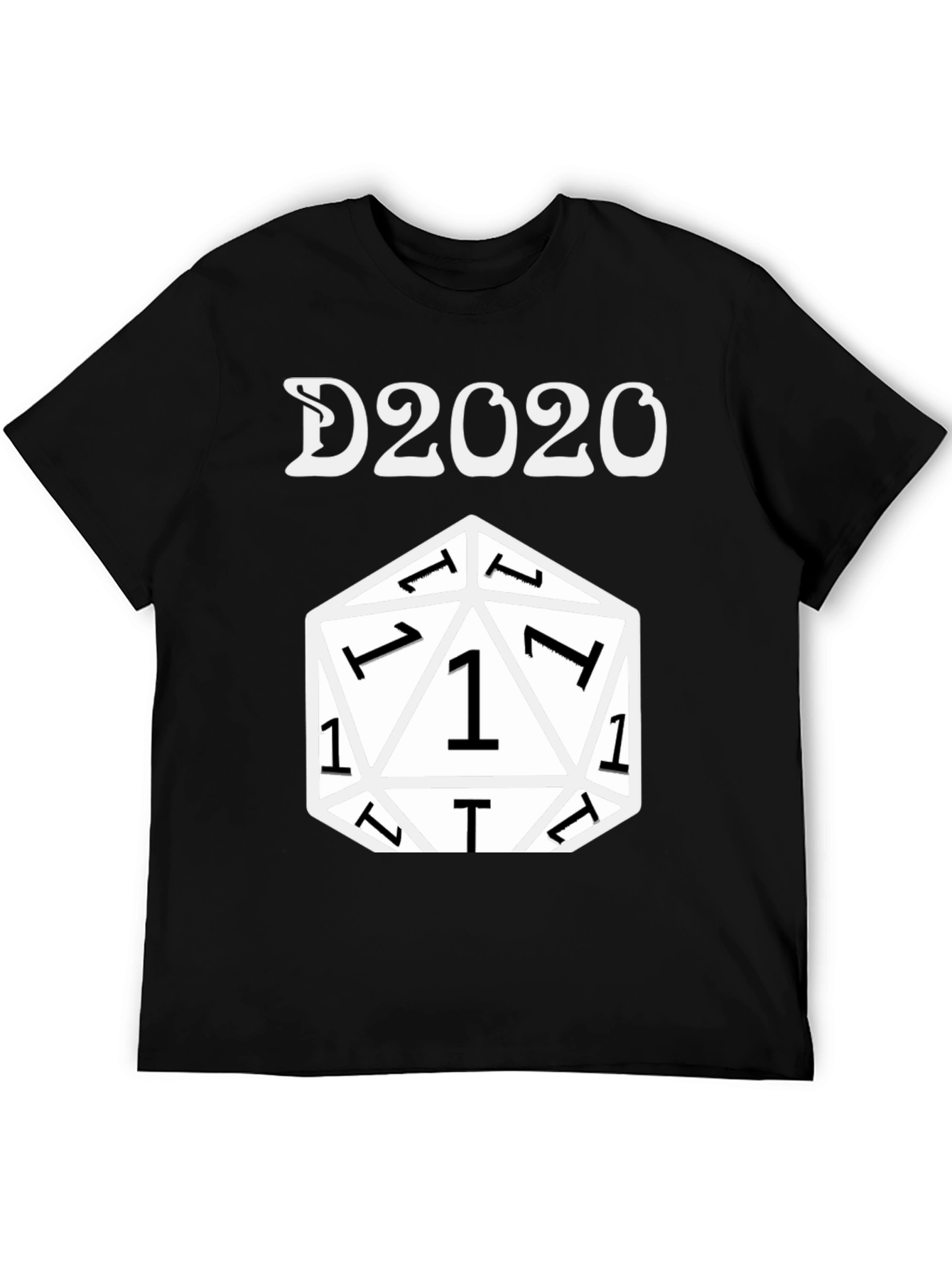 D20 2020 T-Shirt for RPG & Tabletop Gaming Fans