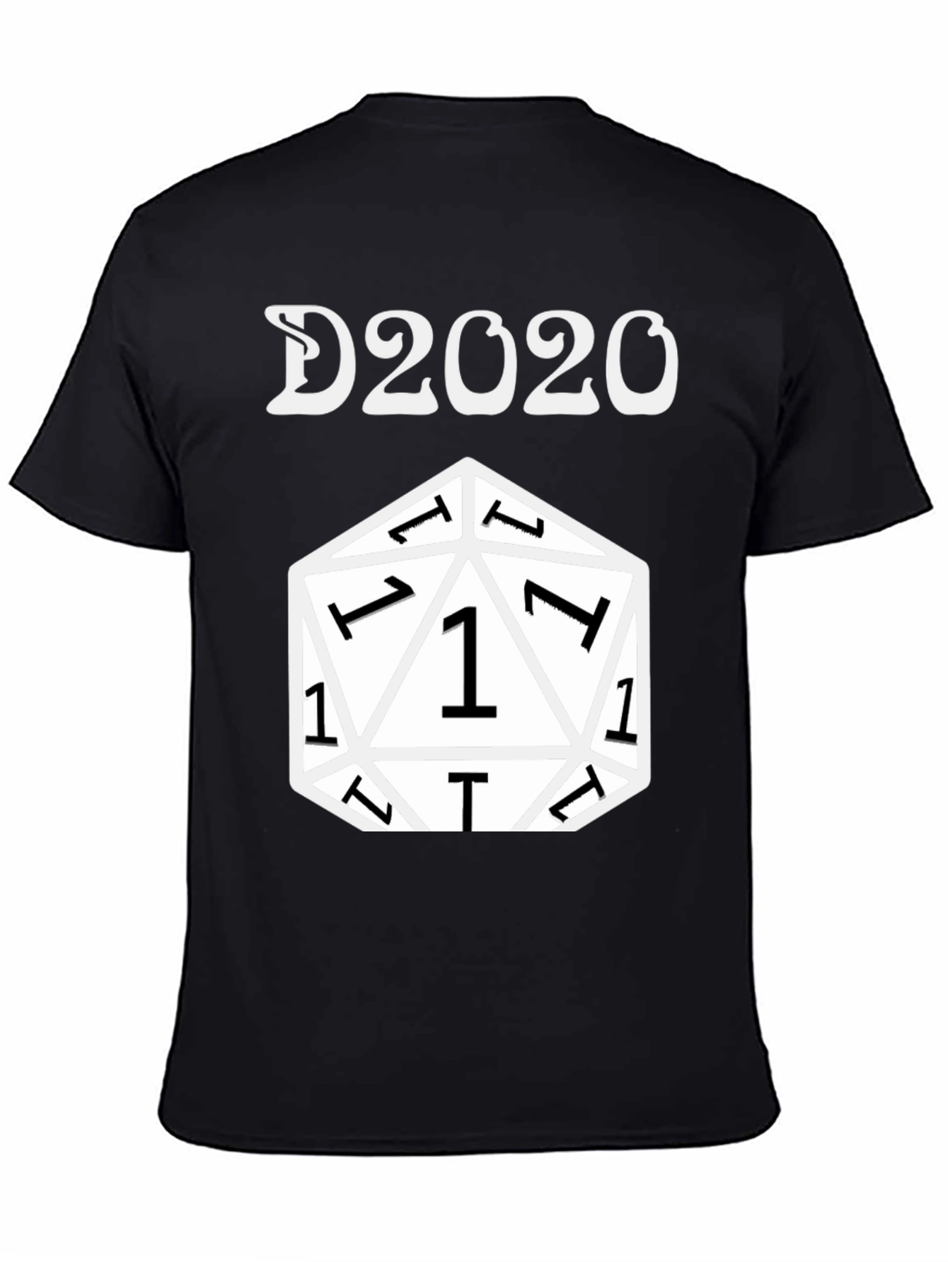 D20 2020 T-Shirt for RPG & Tabletop Gaming Fans