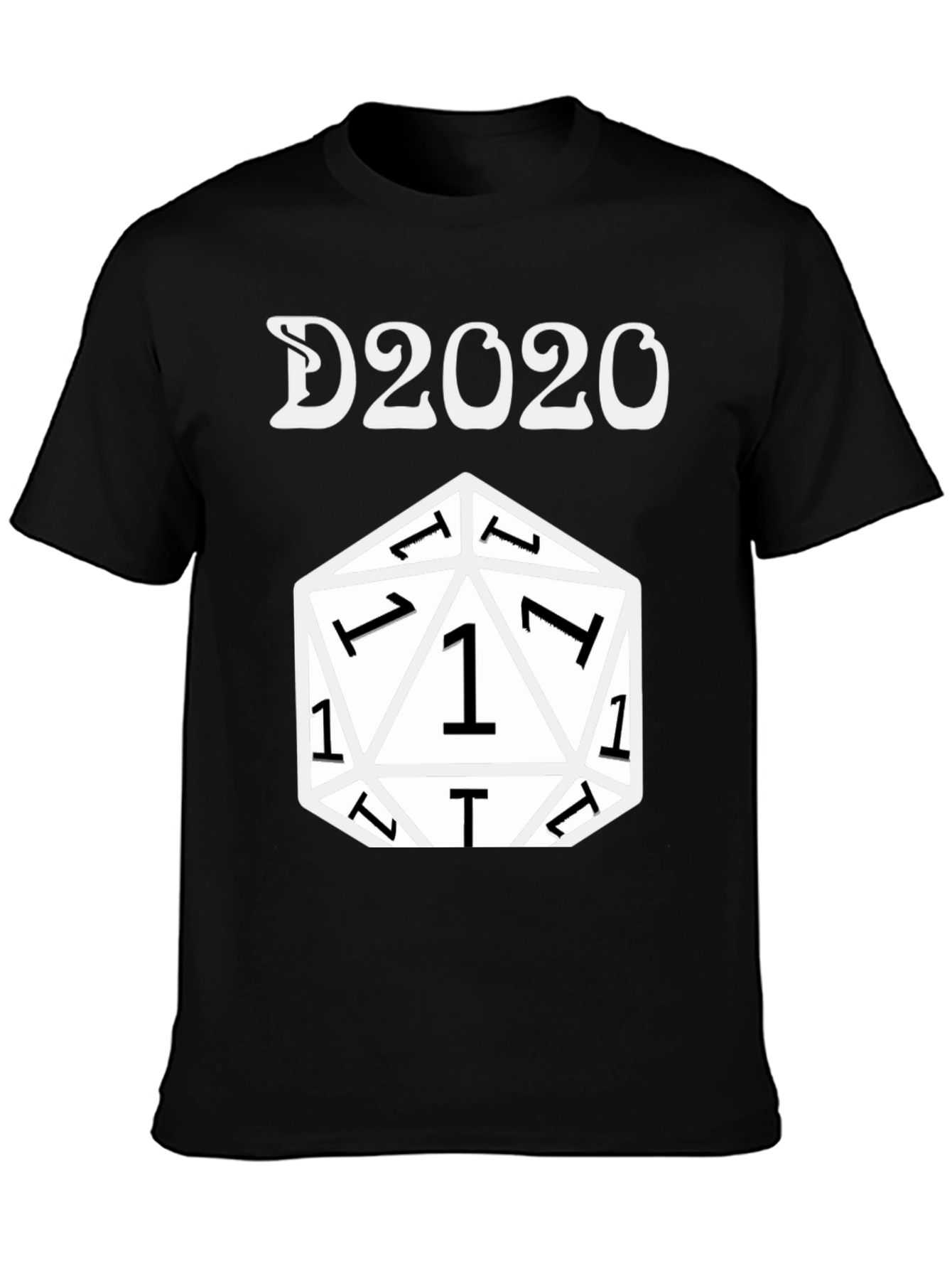 D20 2020 T-Shirt for RPG & Tabletop Gaming Fans