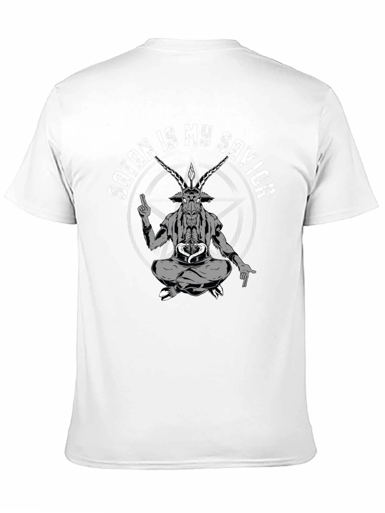 Satan is My Savior Graphic T-Shirt