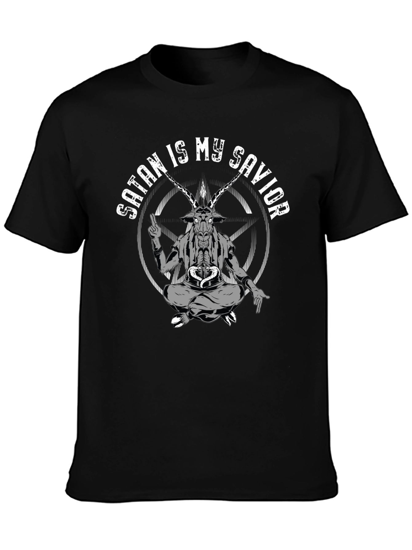 Satan is My Savior Graphic T-Shirt