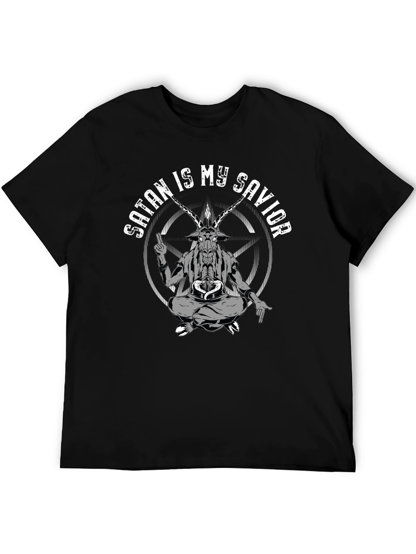 Satan is My Savior Graphic T-Shirt