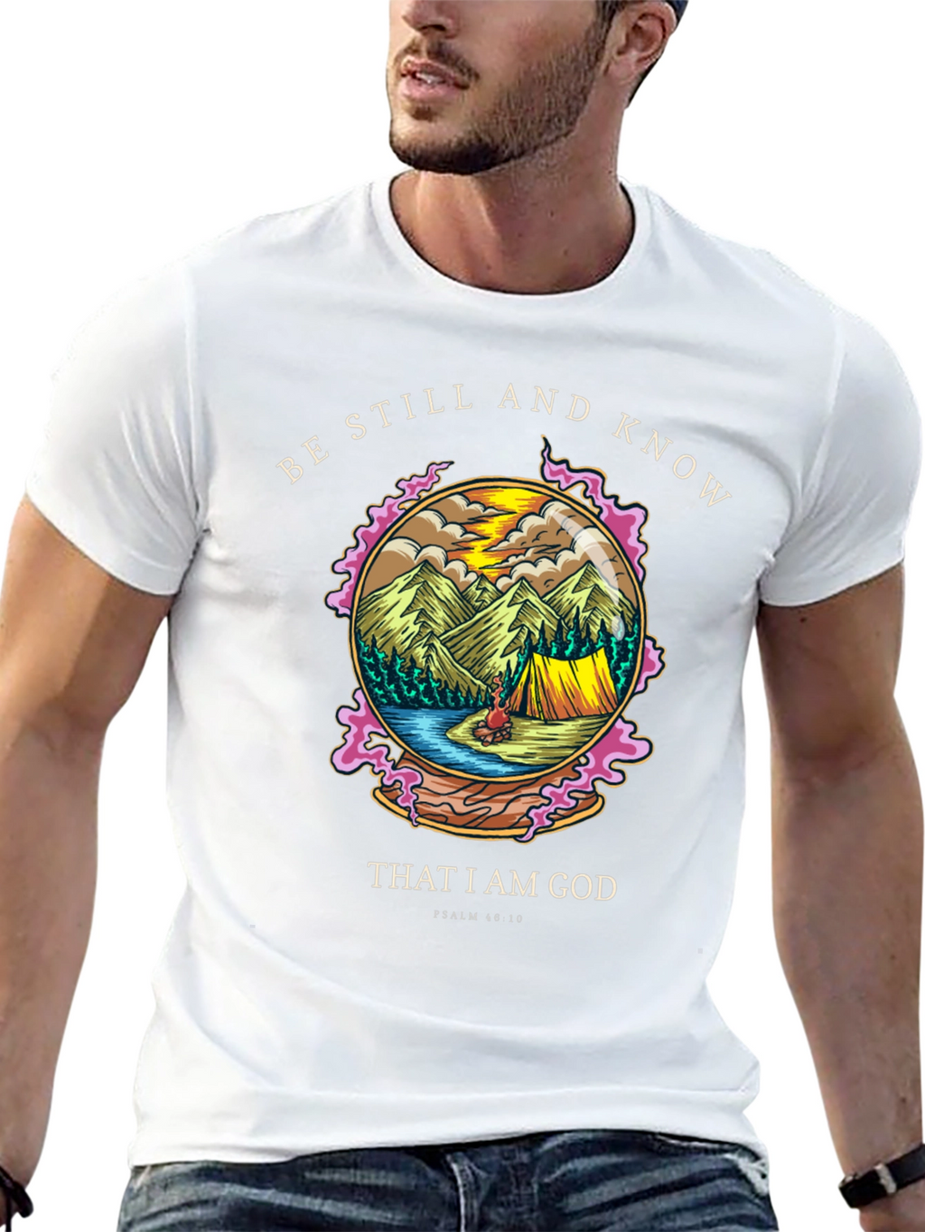 Be Still and Know God Graphic T-Shirt