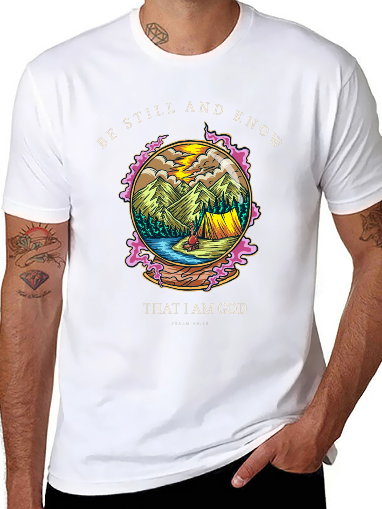 Be Still and Know God Graphic T-Shirt
