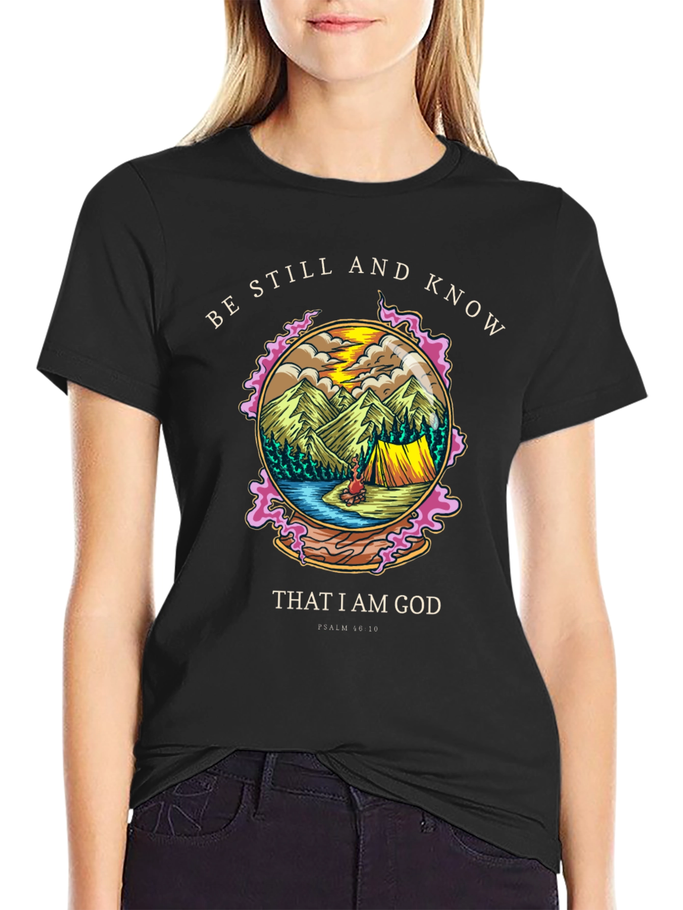 Be Still and Know God Graphic T-Shirt
