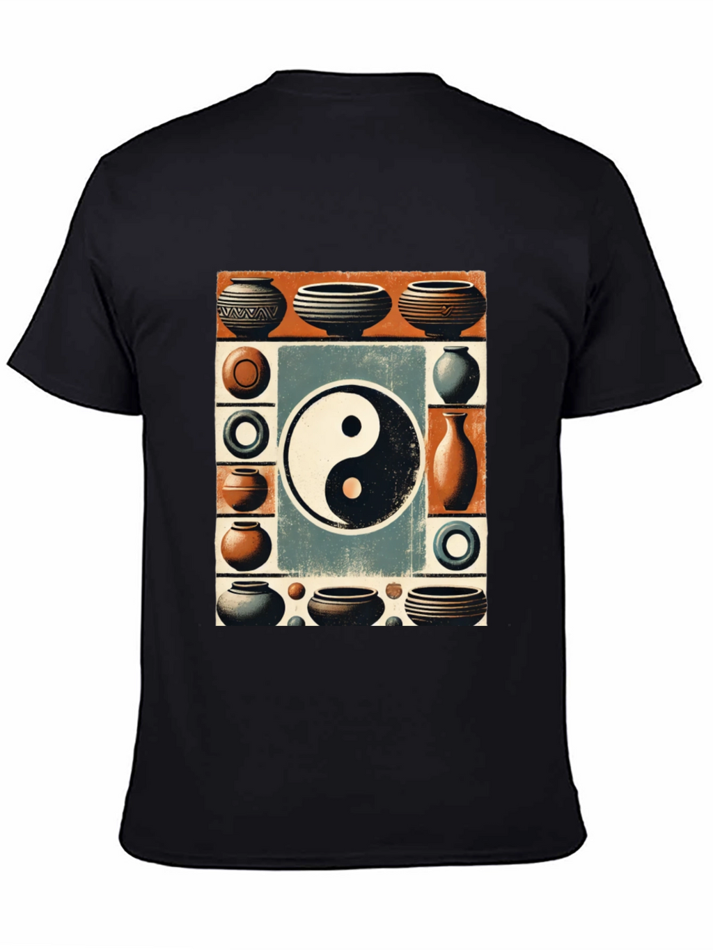 Yin Yang Pottery Art T-Shirt