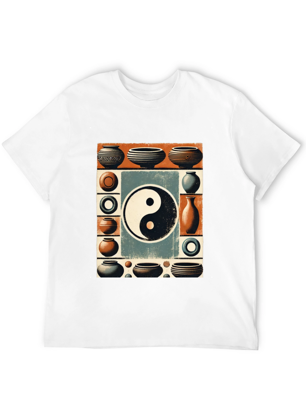 Yin Yang Pottery Art T-Shirt