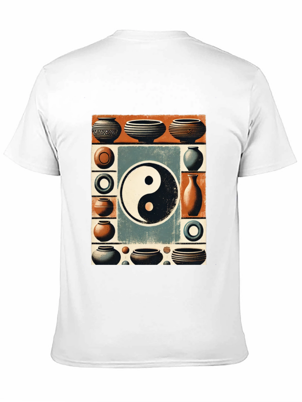 Yin Yang Pottery Art T-Shirt