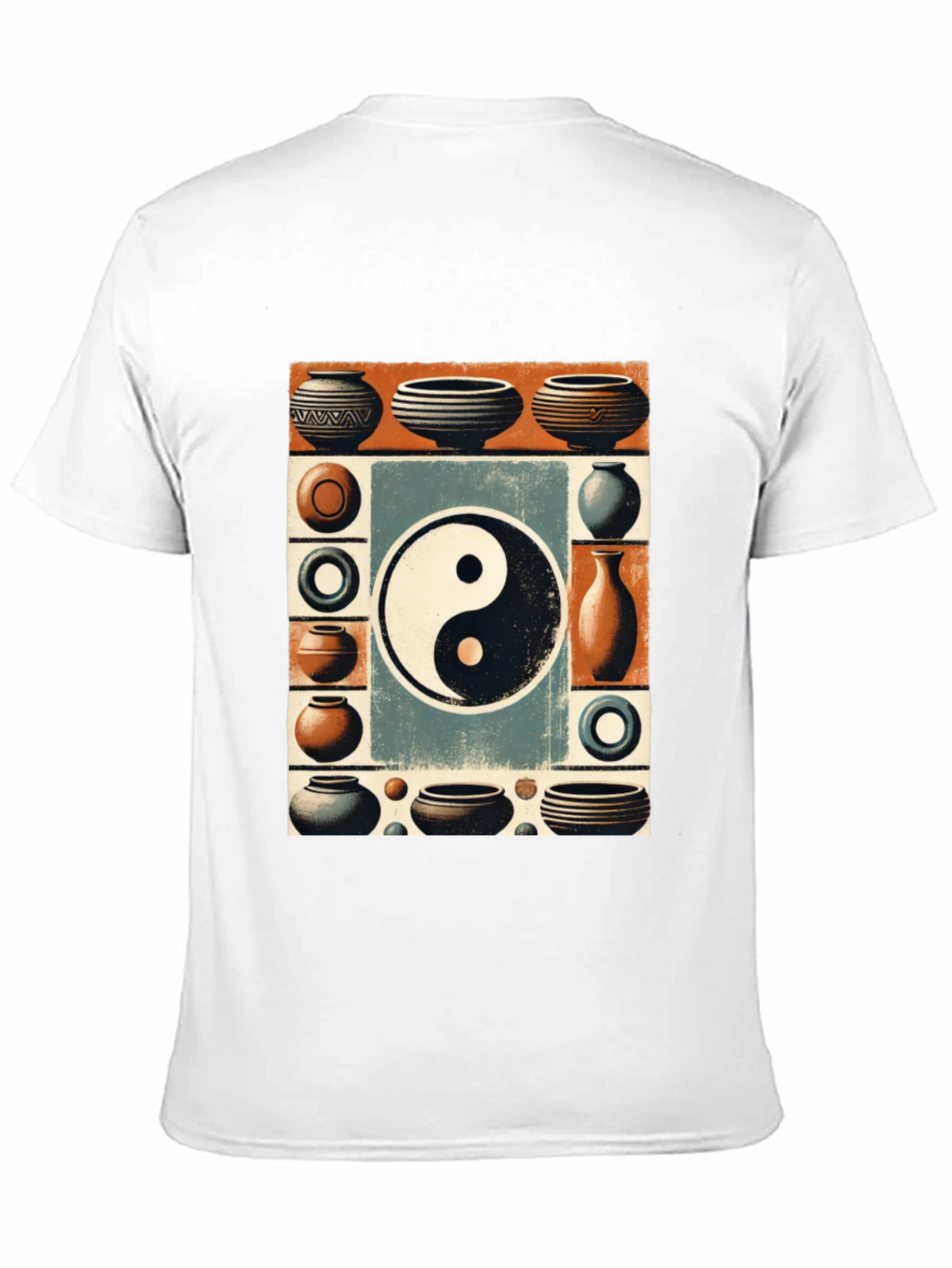 Yin Yang Pottery Art T-Shirt