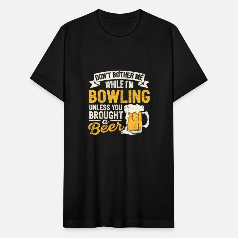 Dont Bother Me While Im Bowling Beer Lover Bowler