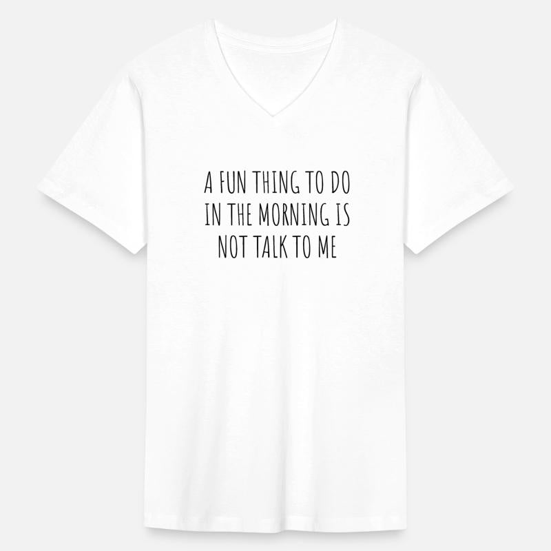 Don't talk to me - not a morning person