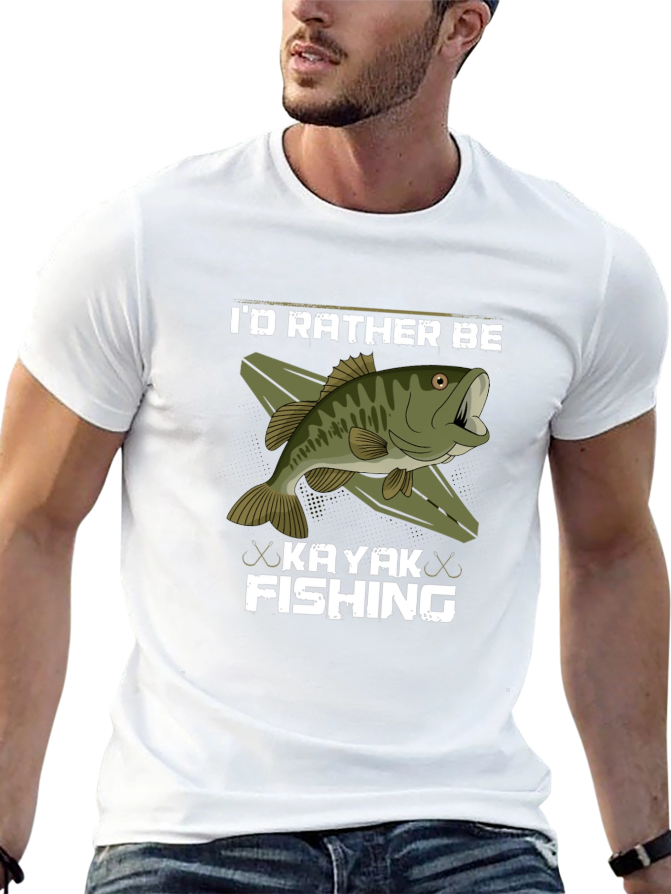 Kayak Fishing T-Shirt - Angler Gift