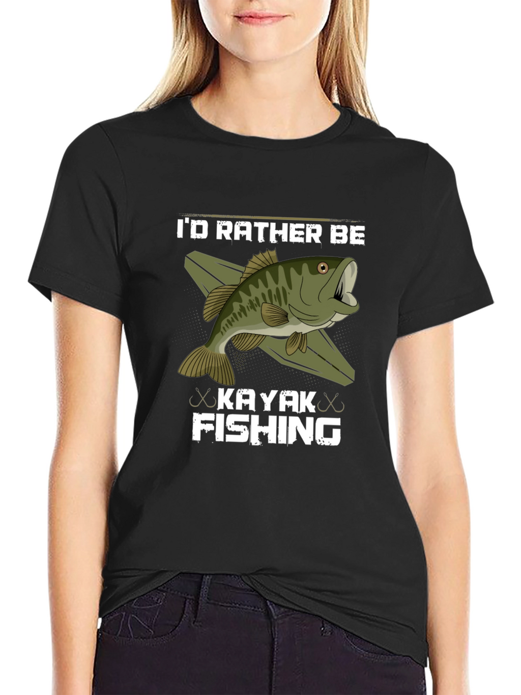 Kayak Fishing T-Shirt - Angler Gift
