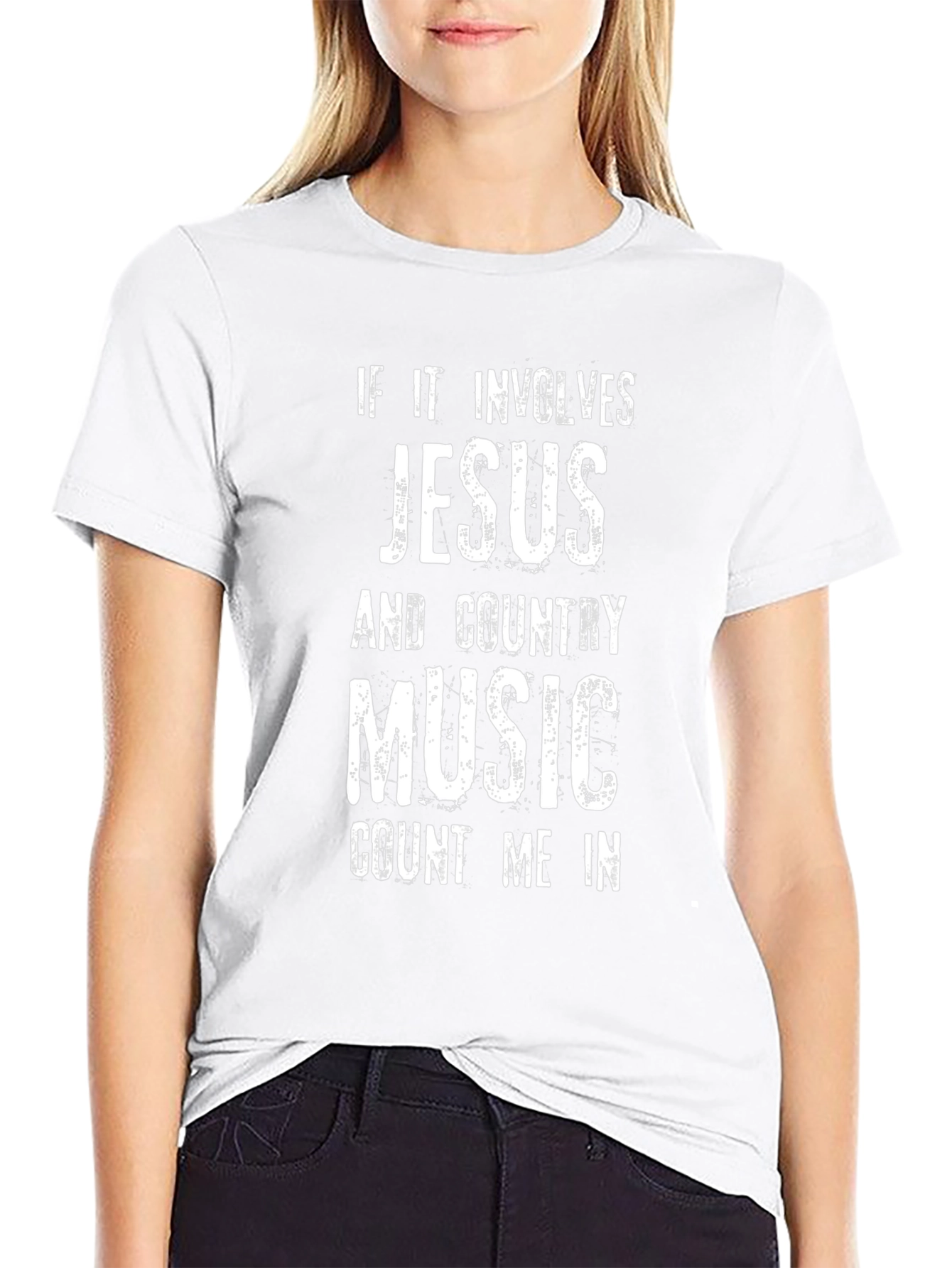 Jesus and Country Music T-Shirt