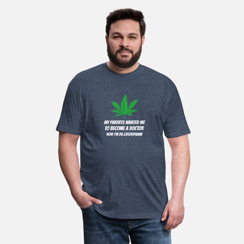 Dr.Greenthumb weed leaf design