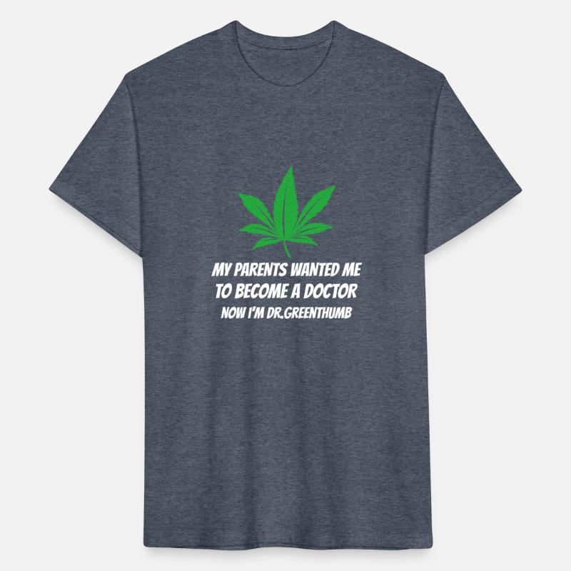 Dr.Greenthumb weed leaf design