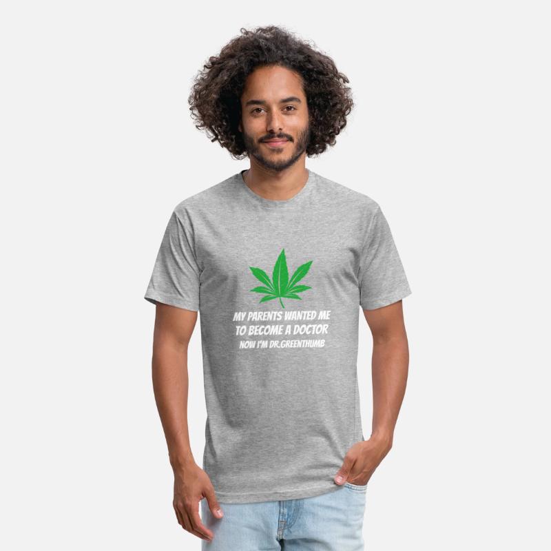 Dr.Greenthumb weed leaf design