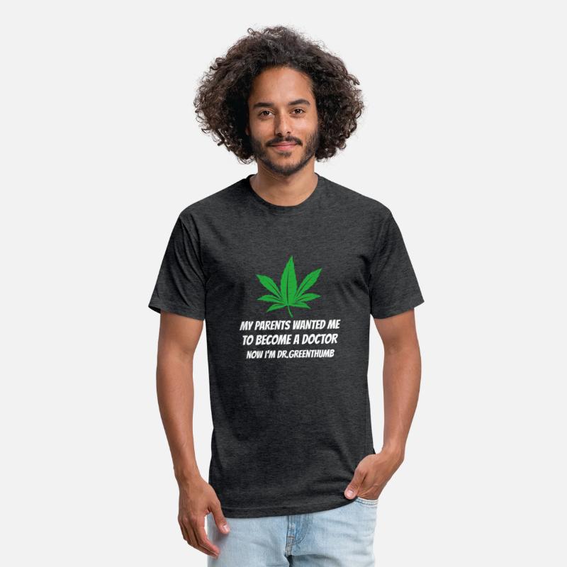 Dr.Greenthumb weed leaf design