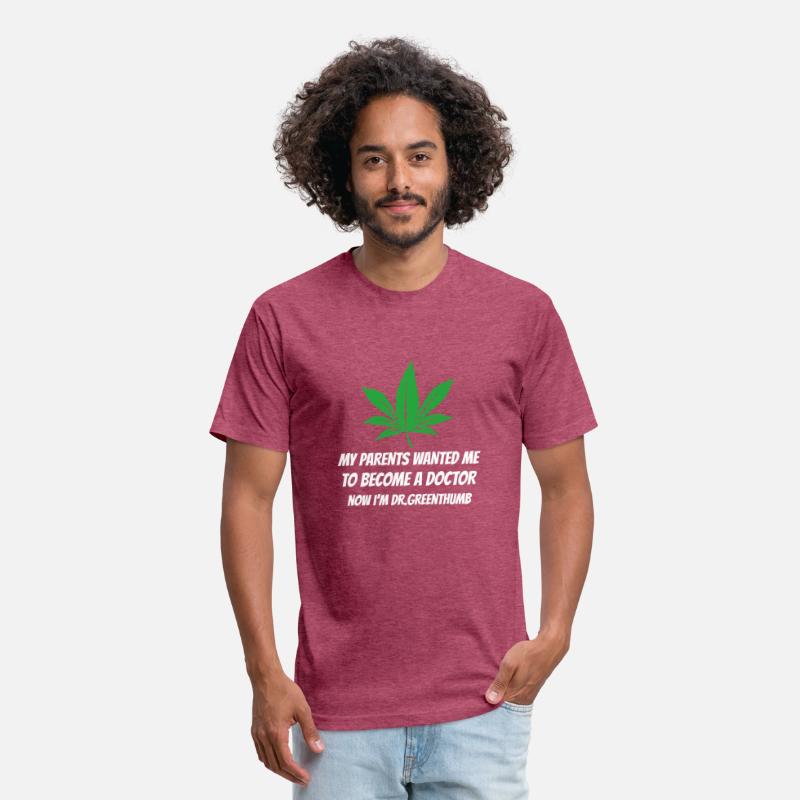 Dr.Greenthumb weed leaf design