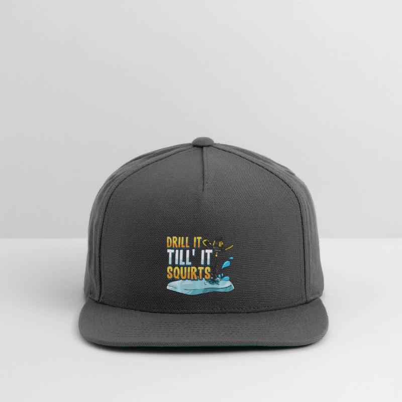 Drill It Till It Squirts Funny Ice Fishing Gift