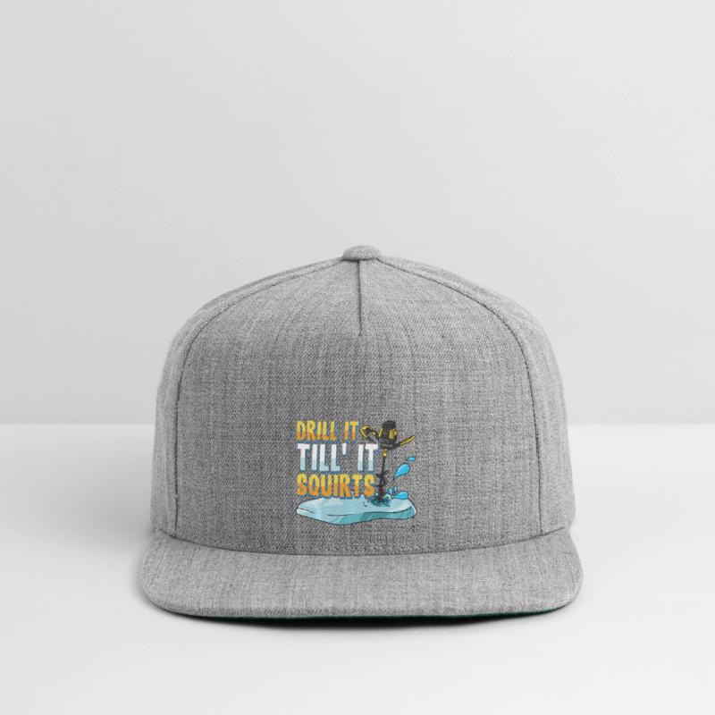 Drill It Till It Squirts Funny Ice Fishing Gift