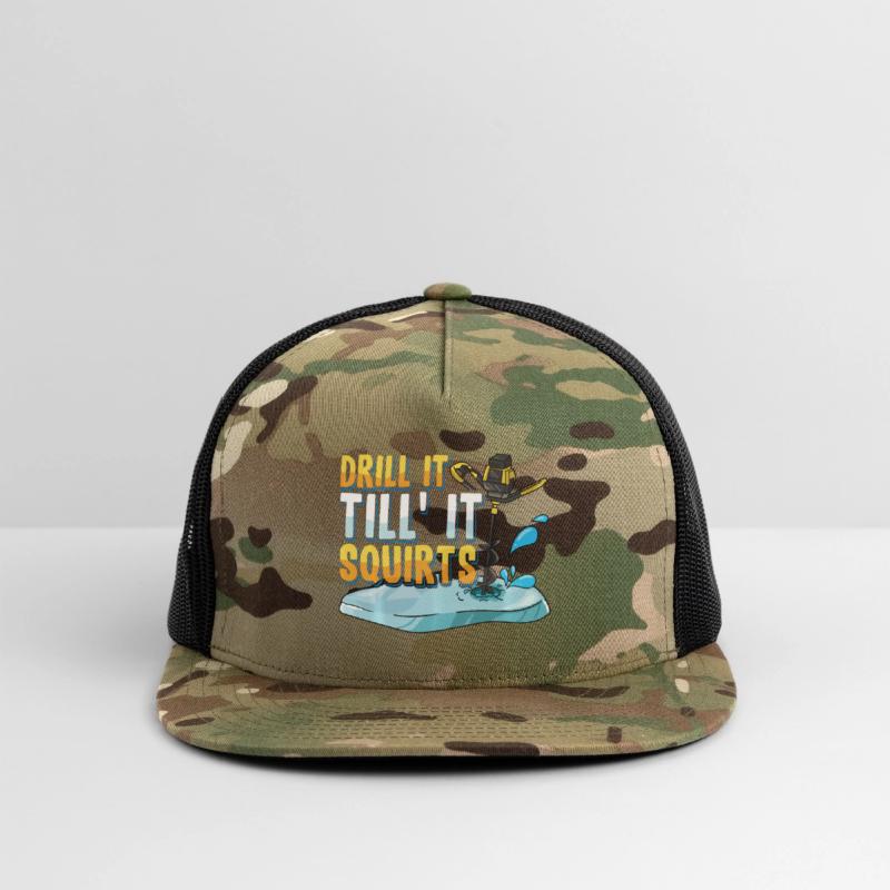 Drill It Till It Squirts Funny Ice Fishing Gift