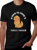 A Dog Is Loves Purest Shadow Graphic T-Shirt