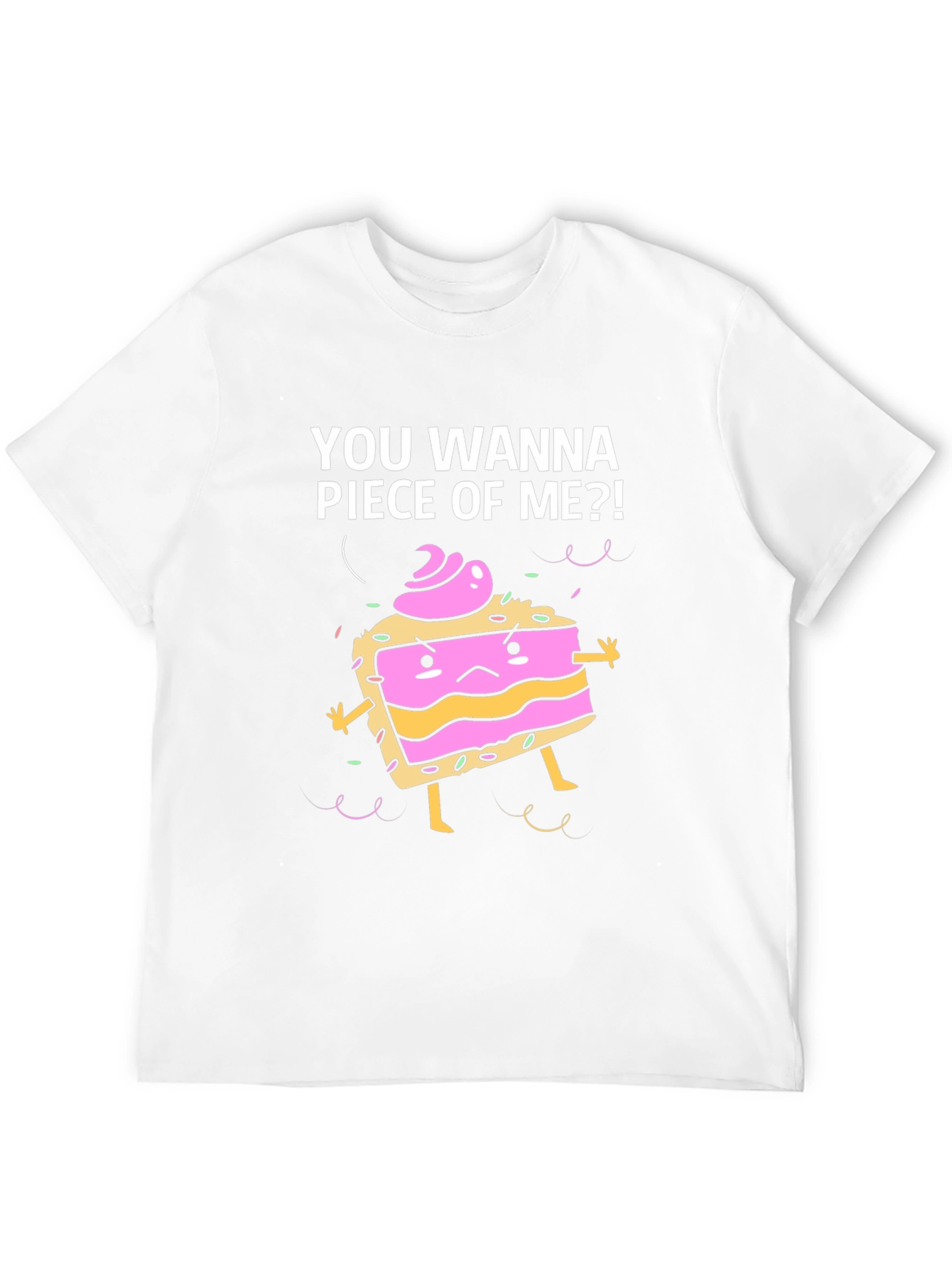Funny Piece of Me Cake Graphic T-Shirt