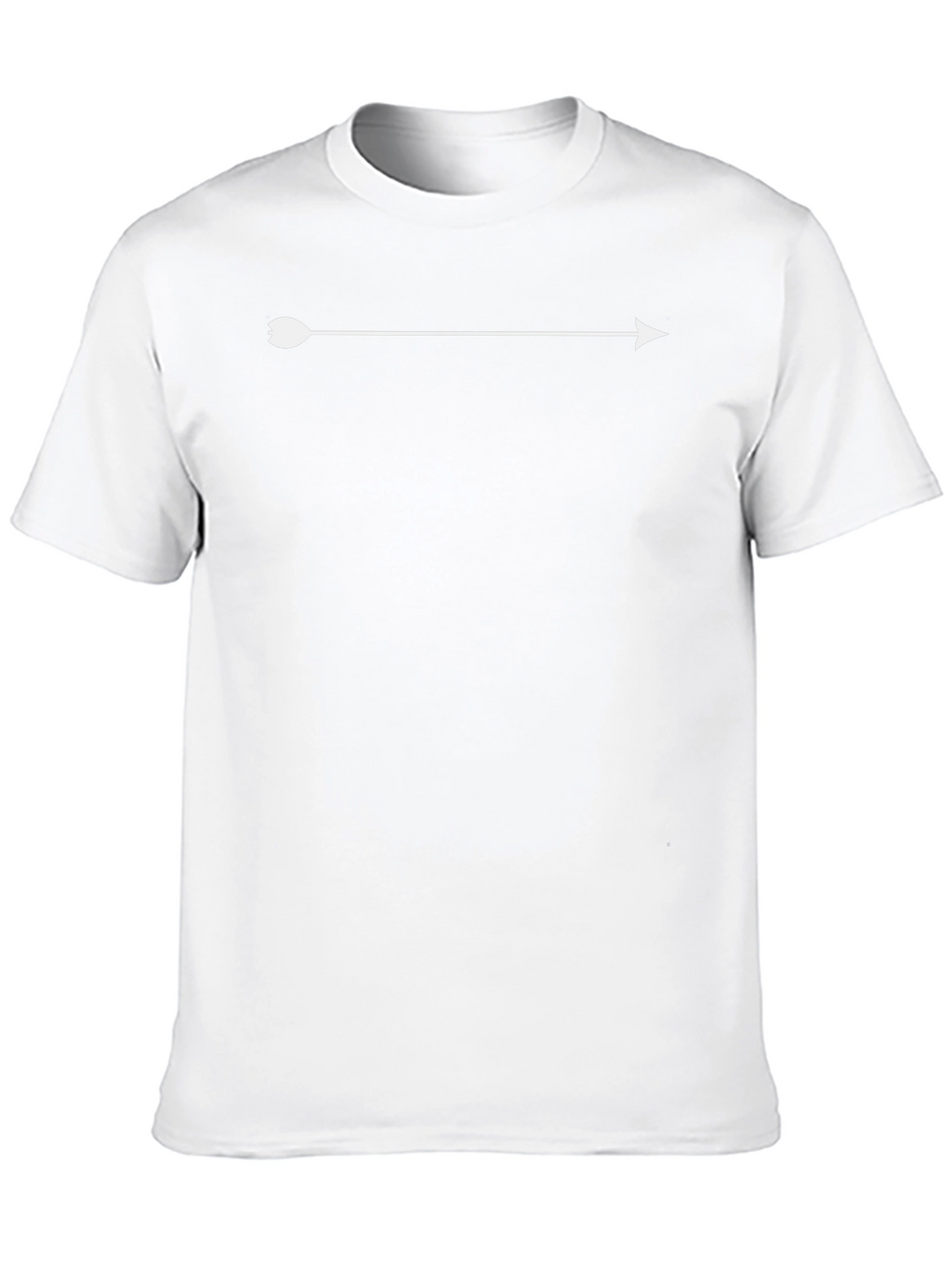 Mens Black Arrow Graphic T-Shirt