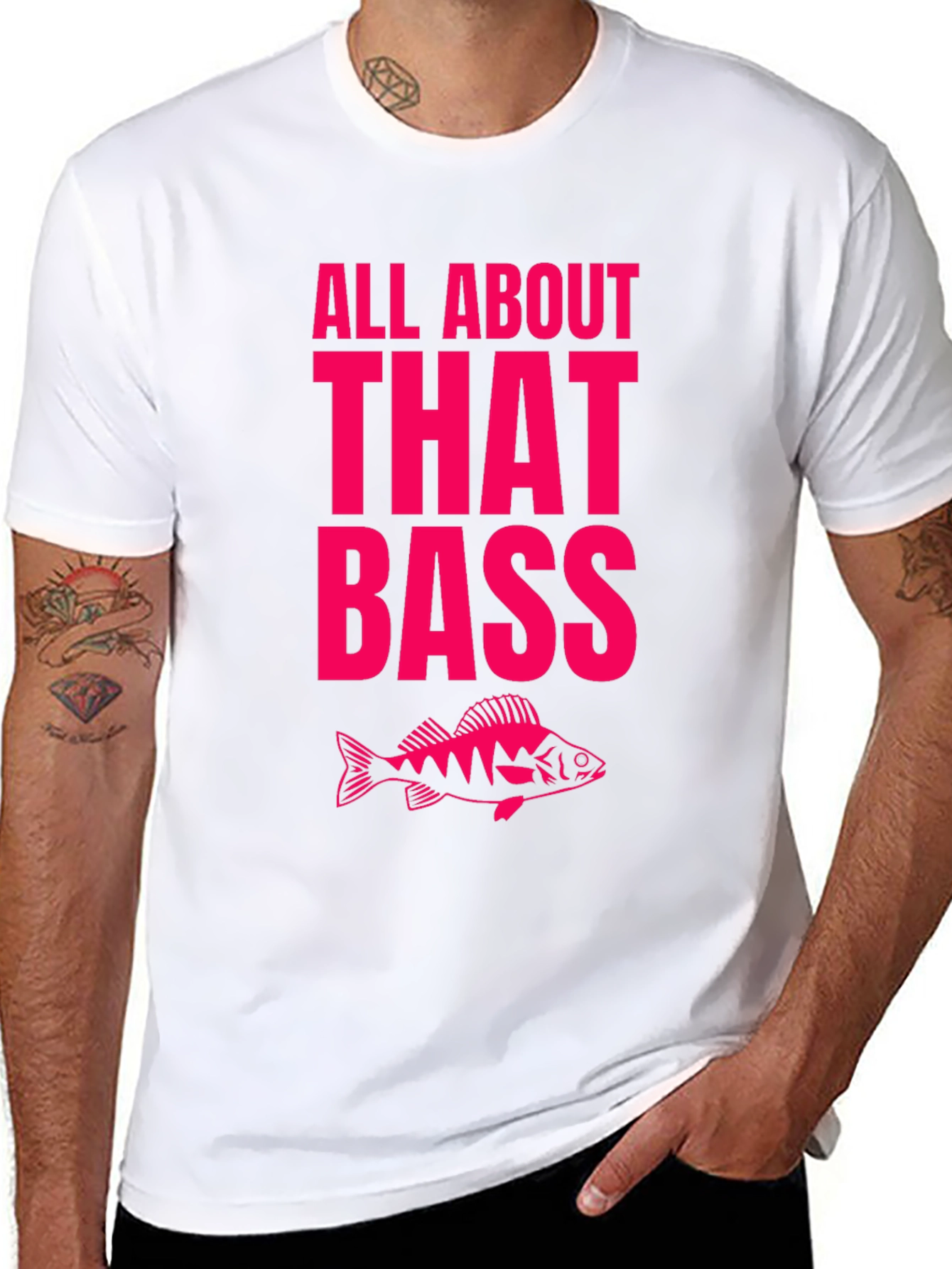 All About That Bass Fishing T-Shirt