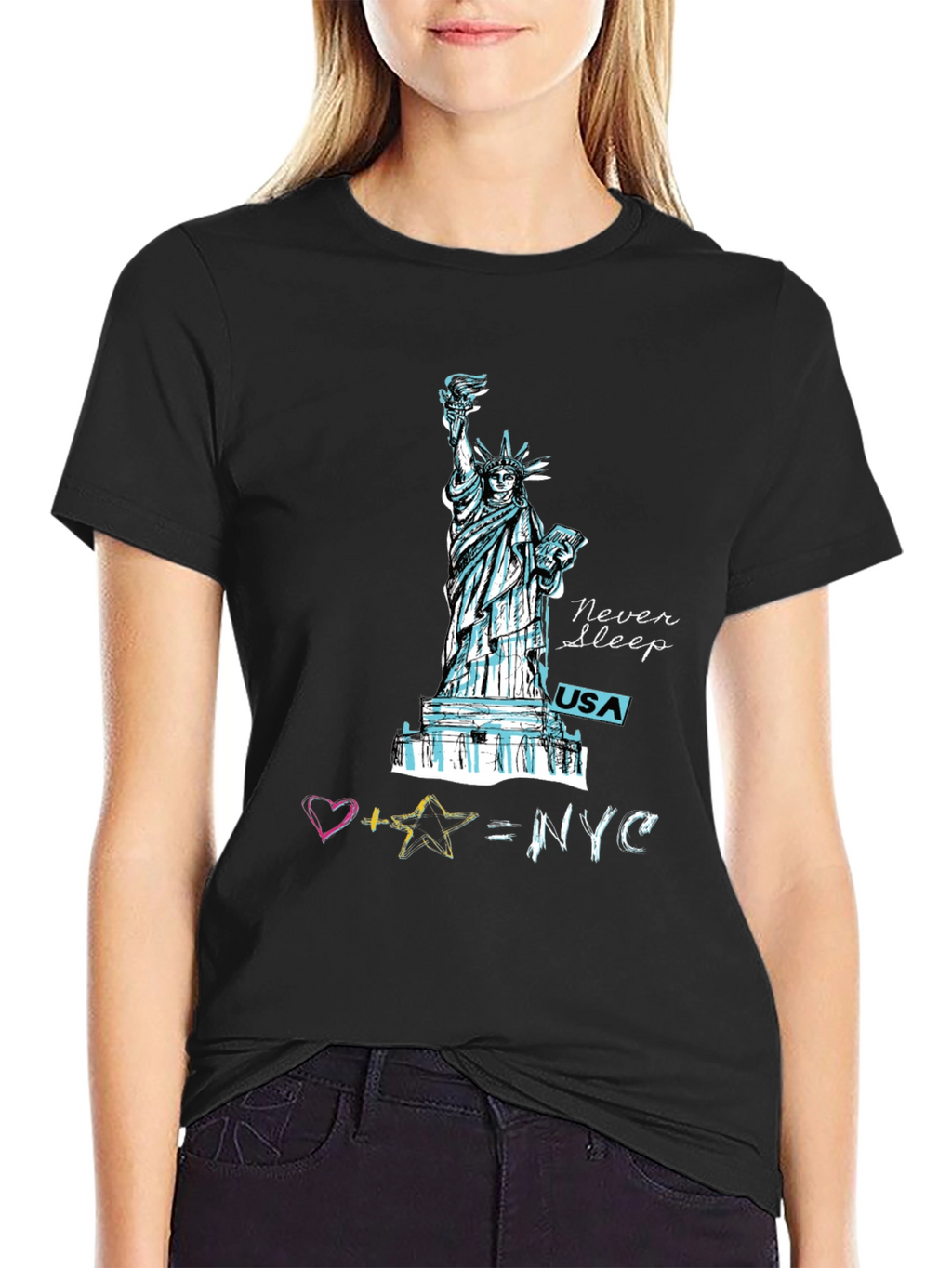 Statue of Liberty Graphic Tee - NYC Pride