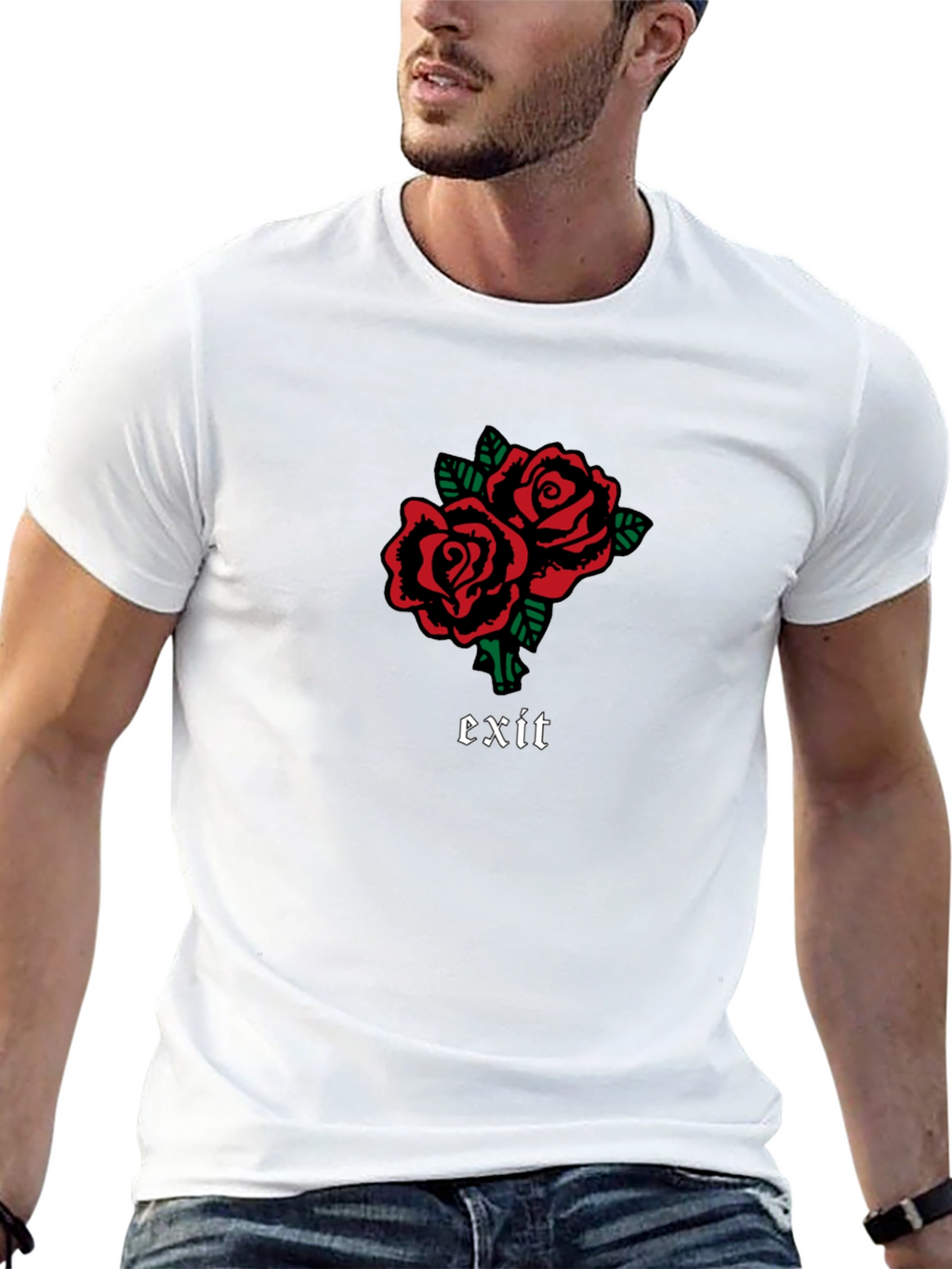 Exit Roses Graphic T-Shirt