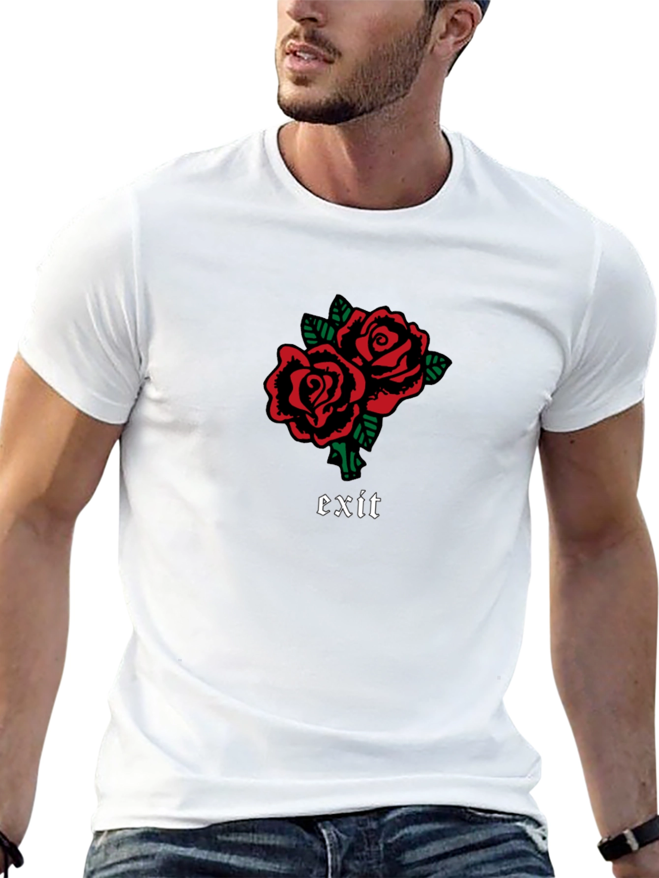 Exit Roses Graphic T-Shirt