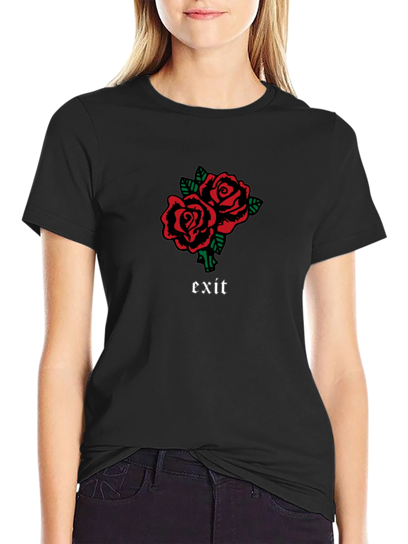 Exit Roses Graphic T-Shirt