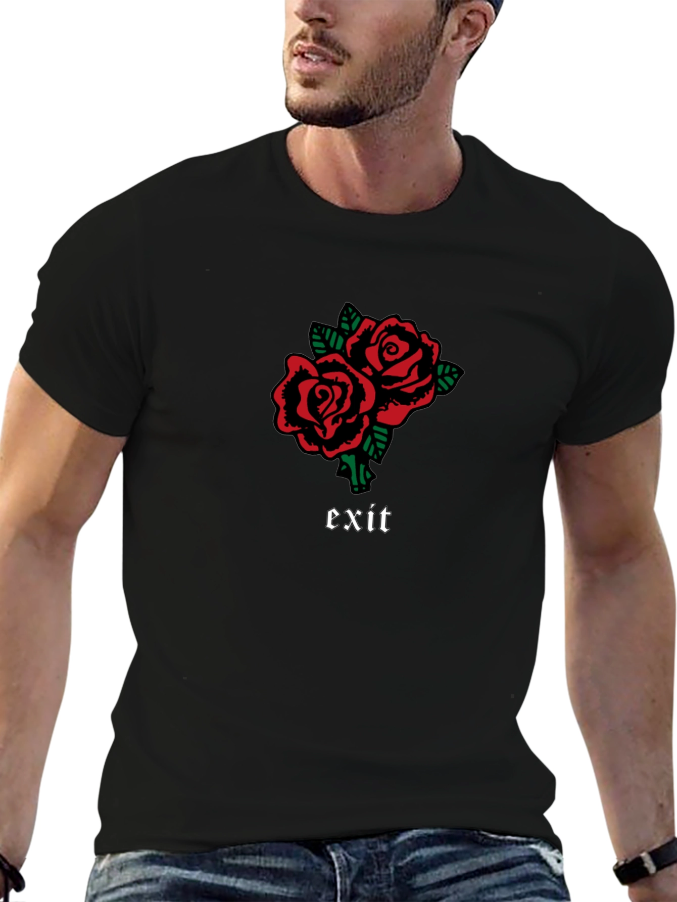 Exit Roses Graphic T-Shirt