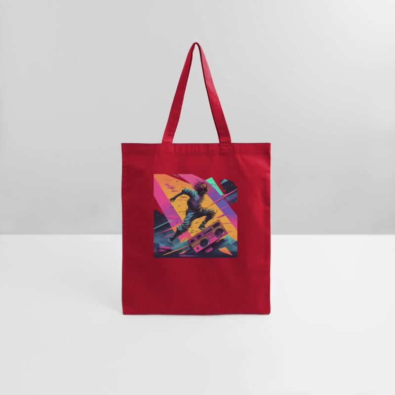 Dynamic Break Dancer With Ghettoblaster Urban Art