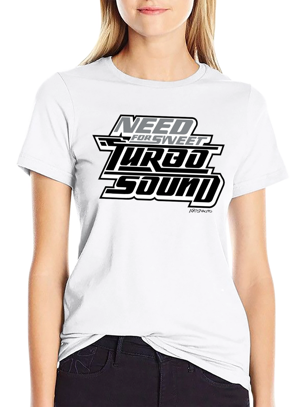 Need for Sweet Turbo Sound Black T-Shirt