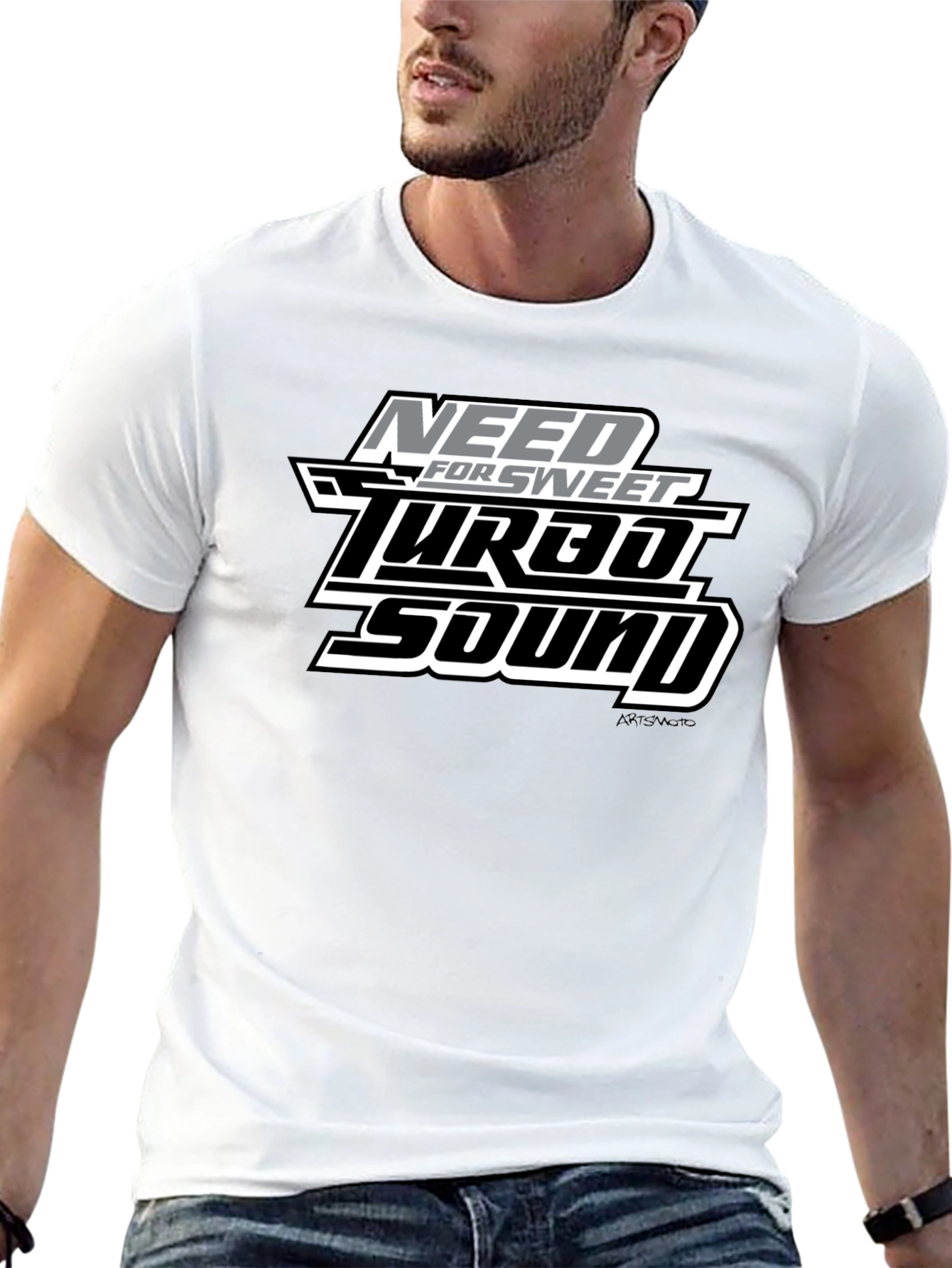 Need for Sweet Turbo Sound Black T-Shirt
