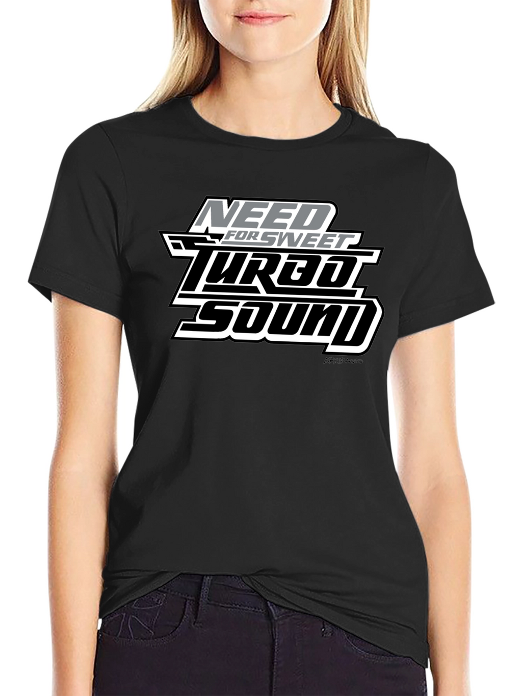 Need for Sweet Turbo Sound Black T-Shirt