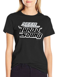 Need for Sweet Turbo Sound Black T-Shirt