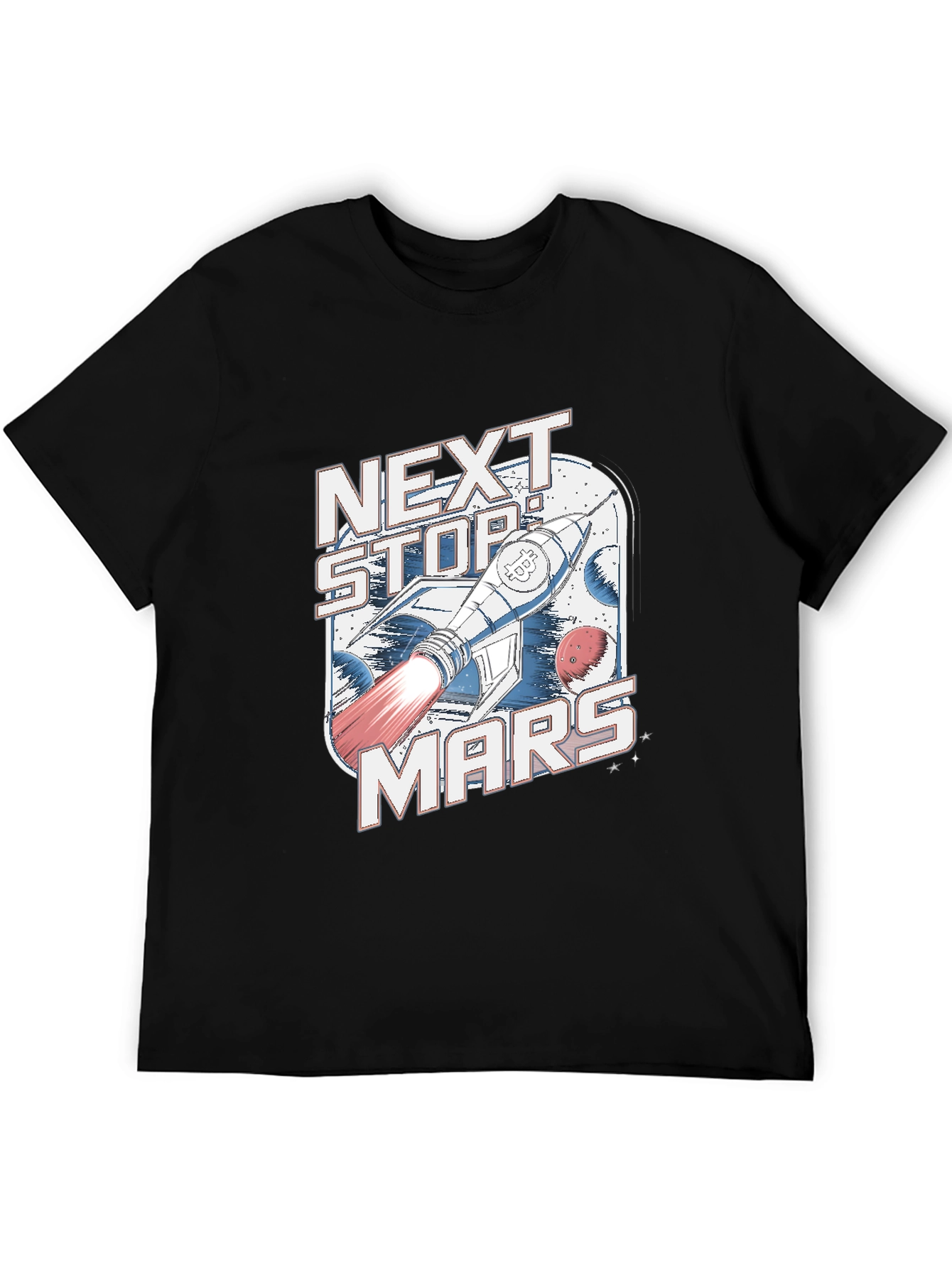 Next Stop Mars Graphic T-Shirt