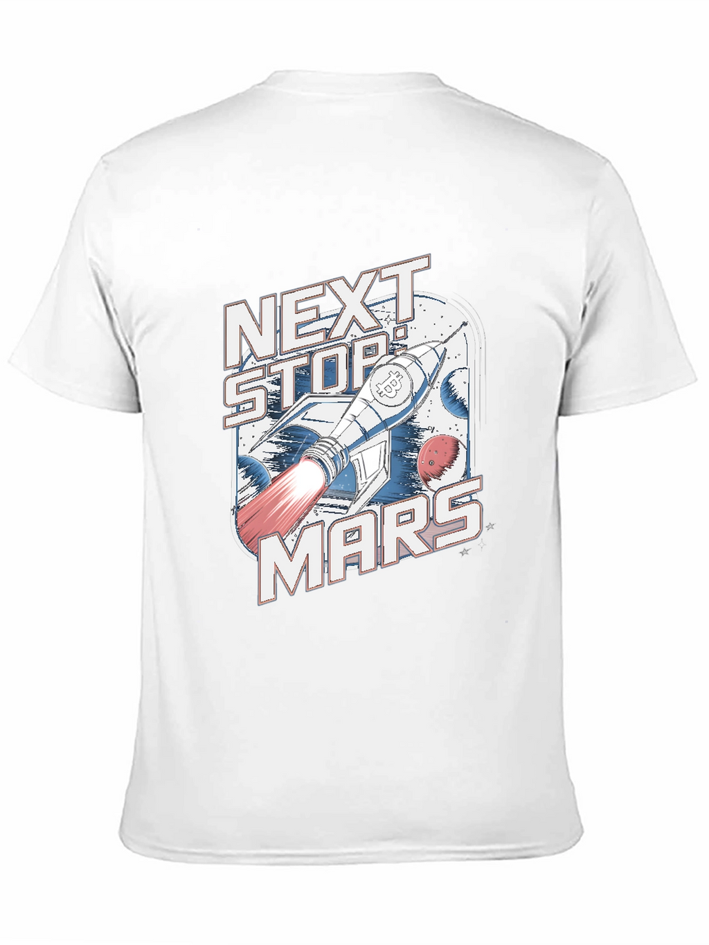 Next Stop Mars Graphic T-Shirt