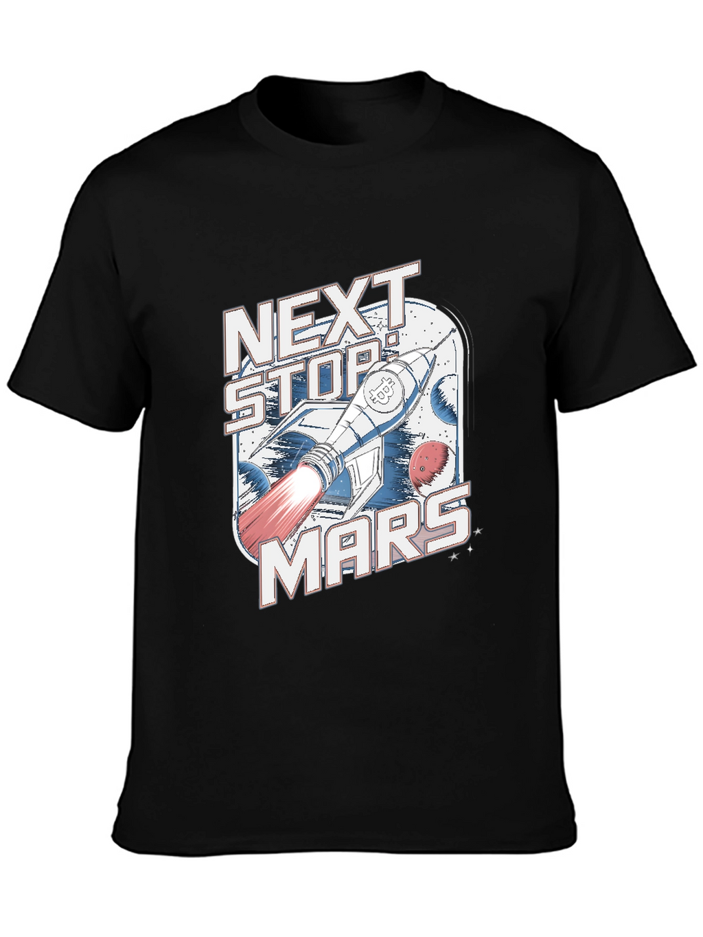 Next Stop Mars Graphic T-Shirt