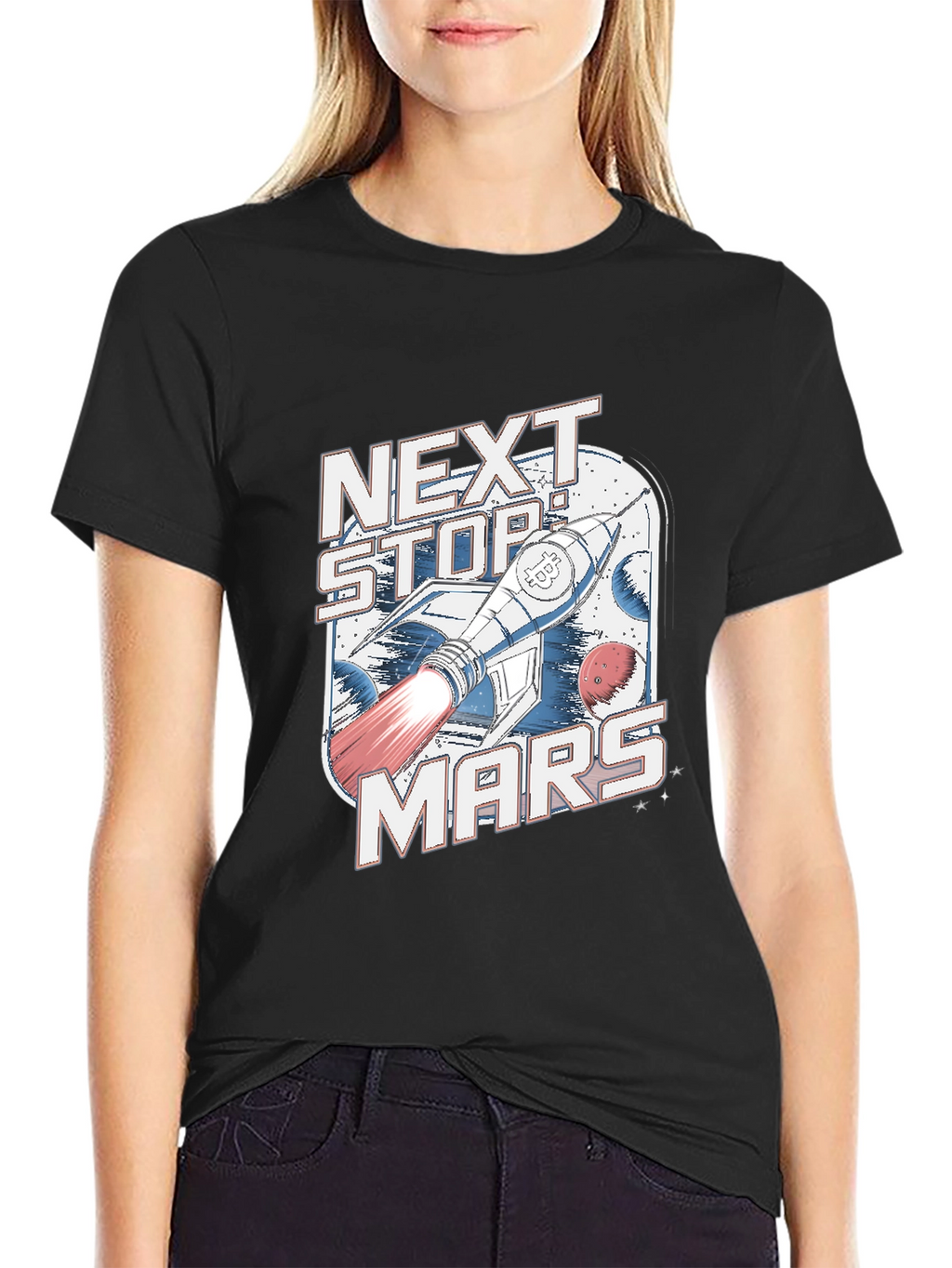 Next Stop Mars Graphic T-Shirt