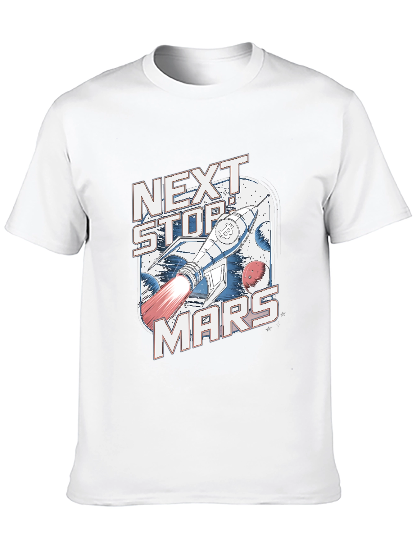 Next Stop Mars Graphic T-Shirt