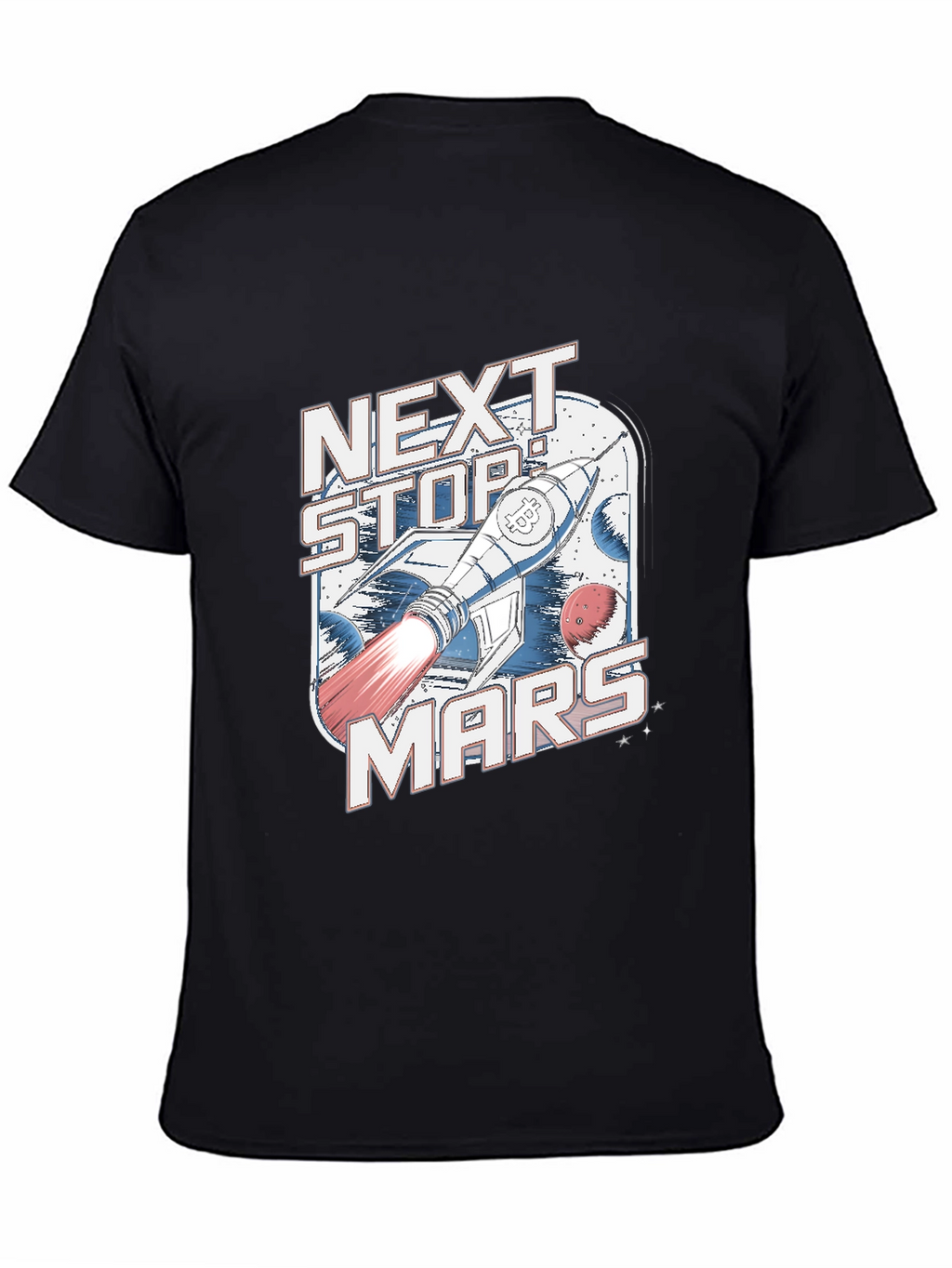 Next Stop Mars Graphic T-Shirt